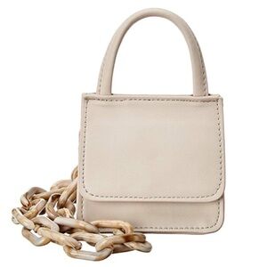 Nwot house of want micro top handle bag